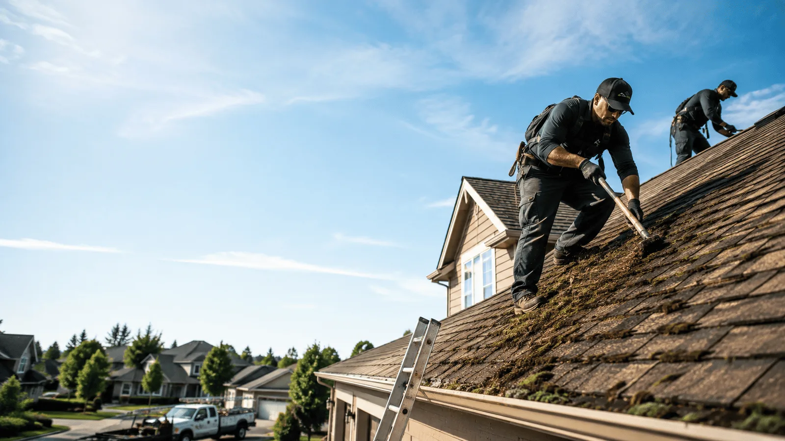 Roof Moss Removal in Atkins, VA near me